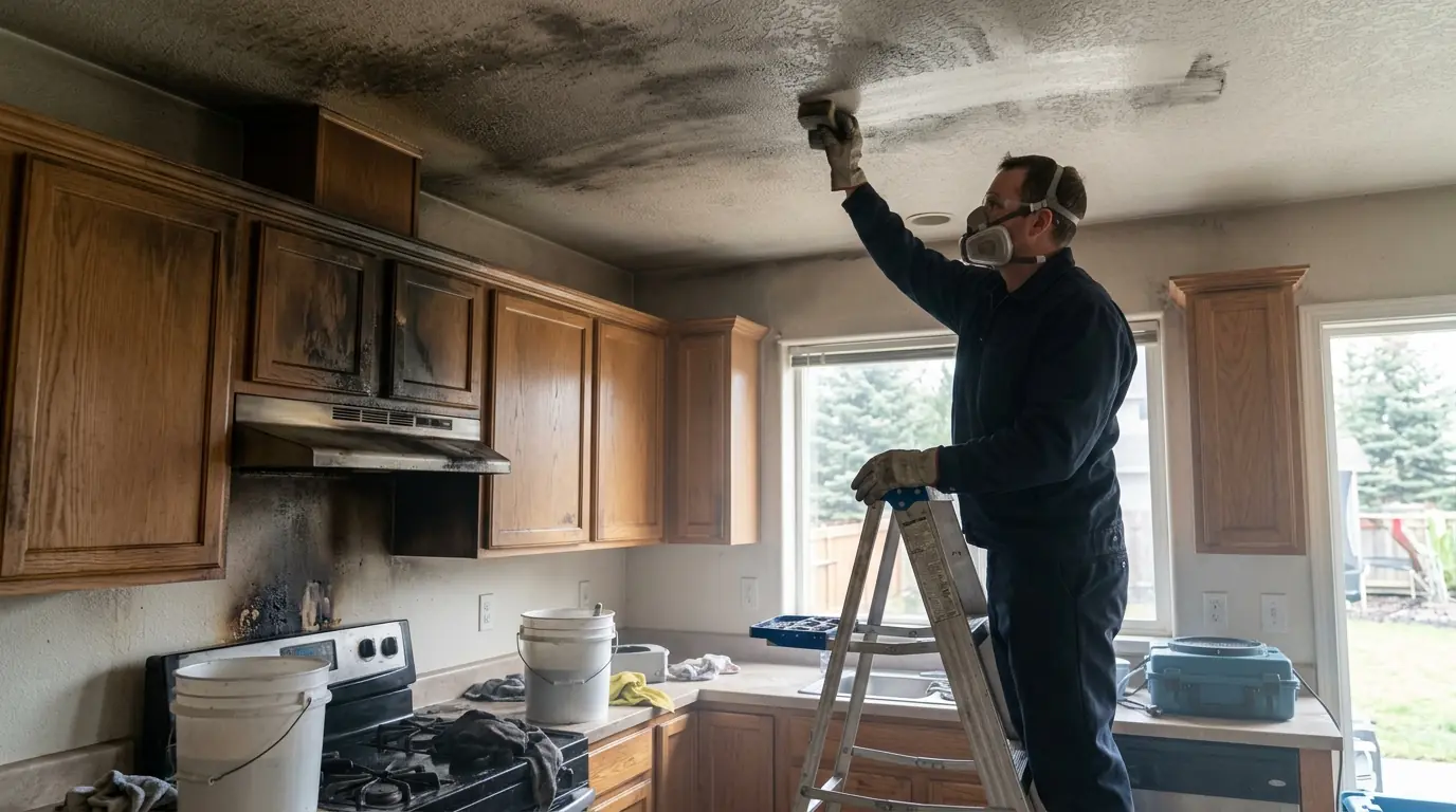 Fire, commercial and claims work by Clean Home in Spokane Valley