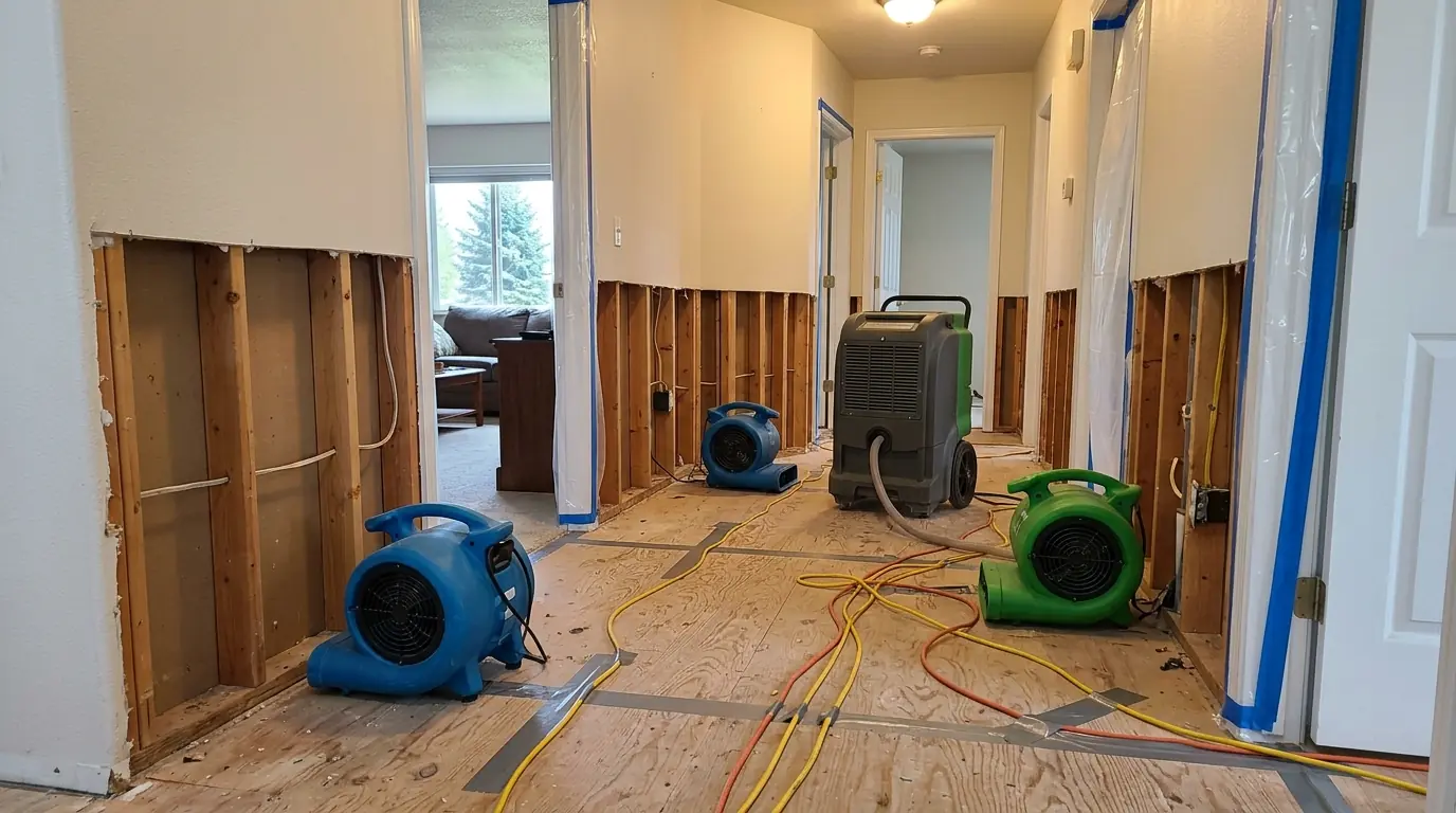 Drying and moisture work by Clean Home in Spokane Valley