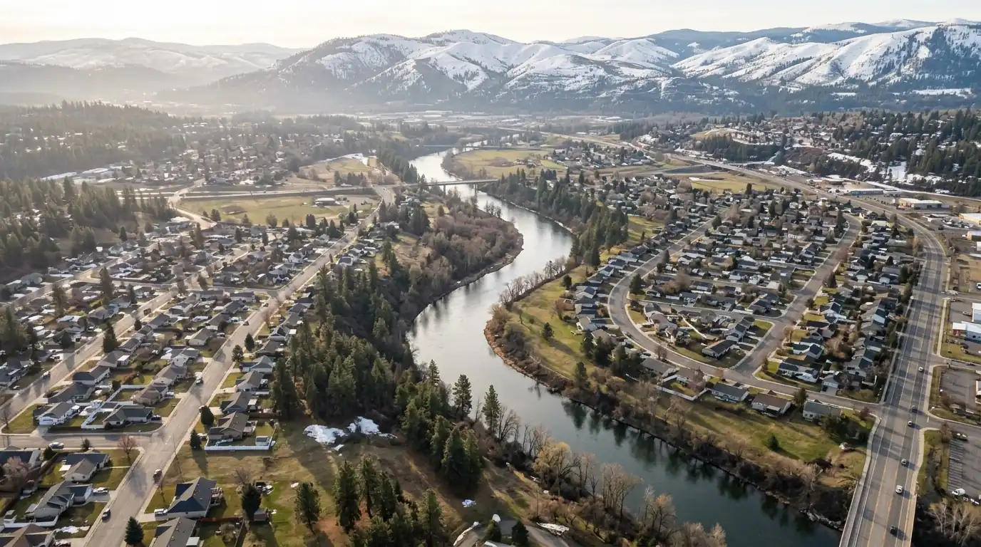 Clean Home technician drying an older home in Spokane