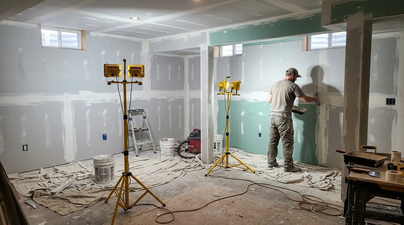 Repair and rebuild work by Clean Home in Spokane Valley